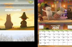 Muumi Kalenterit>Seinakalenteri laakso 2024