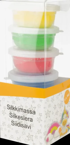 Ei merkkiä Askartelutarvikkeet<Silkkimassa 6 Kpl Glittervarit