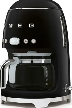 Smeg Kahvi Ja Tee<Dcf02Bleu Kahvinkeitin Musta