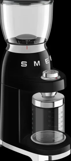 Smeg Kahvi Ja Tee<Kahvimylly Musta Cgf01Bleu
