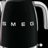 Smeg Kahvi Ja Tee<Musta Vedenkeitin Lampotilansaadolla Klf04Bleu