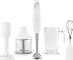 Smeg Ruoanvalmistuskoneet<Sauvasekoitinsetti, Valkoinen