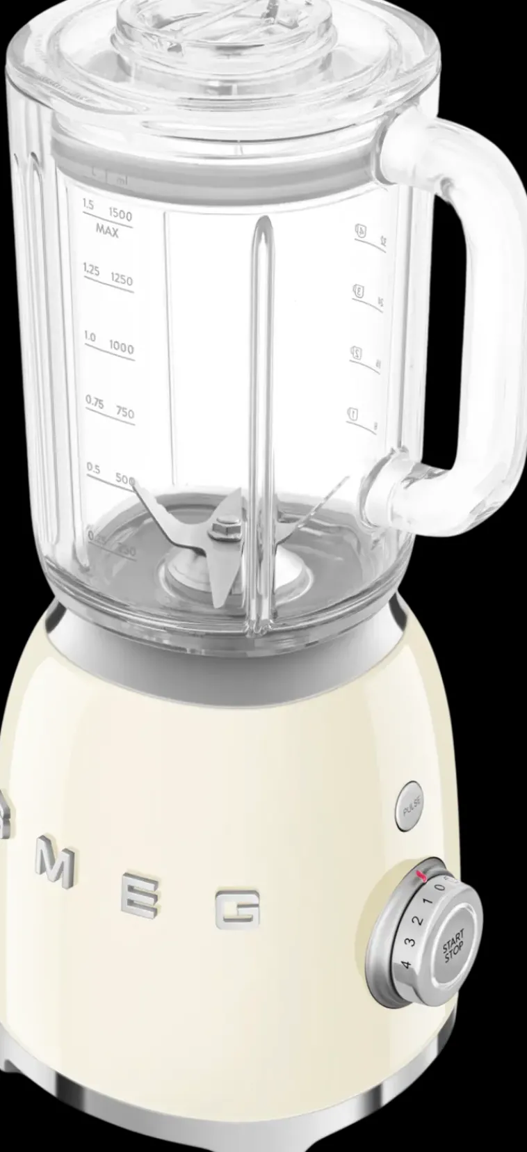 Smeg Ruoanvalmistuskoneet<Tehosekoitin Blf03Wheu, Kermanvalkoinen
