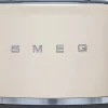 Smeg Kypsentäminen<Tsf01Creu 2-Viipaleen Leivanpaahdin Kerma