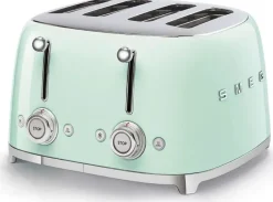 Smeg Kypsentäminen<Tsf03Pgeu 4-Viipaleen Leivanpaahdin Minttu