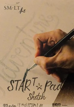 SM-LT Askartelutarvikkeet>Smlt Star T Luonnoslehtio 90G A4 (20)