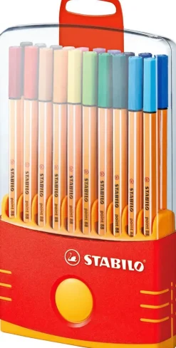 STABILO Toimistotarvikkeet>Point Kuitukyna Color Parade 88, 20 Varia