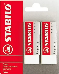 STABILO Toimistotarvikkeet>Pyyhekumi Legacy Valkoinen 2Kpl