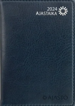 Ajasto Kalenterit>Taskukalenteri Ajastaika, Tummansininen