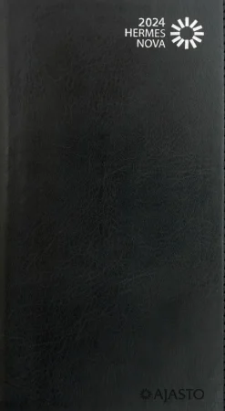 Ajasto Kalenterit>Taskukalenteri Hermes Nova, Musta