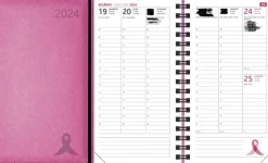 Roosa Nauha Kalenterit>Taskukalenteri 2024 Pinkki