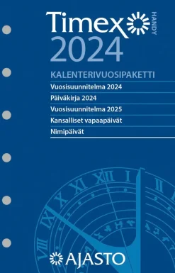 Ajasto Kalenterit>Taskukalenteri Timex Handy -Vuosipaketti