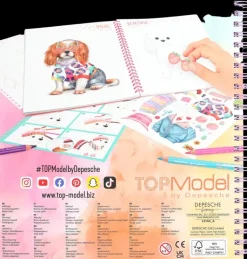 TOPModel Askartelutarvikkeet<Doggy Varityskirja