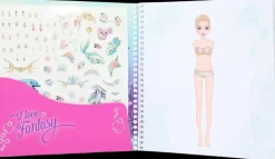 TOPModel Askartelutarvikkeet<Dress Me Up Tarrakirja Mermaid