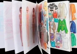 TOPModel Askartelutarvikkeet<Dress Me Up Tarrakirja