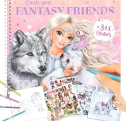 TOPModel Askartelutarvikkeet<Fantasy Friend Suunnittelukirja