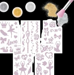 TOPModel Askartelutarvikkeet<Kimalletatuointisetti Ballet