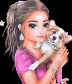 TOPModel Askartelutarvikkeet<Stickerworld Corgi