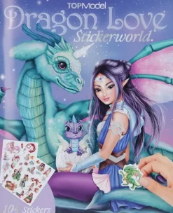 TOPModel Askartelutarvikkeet<Stickerworld Dragon Love