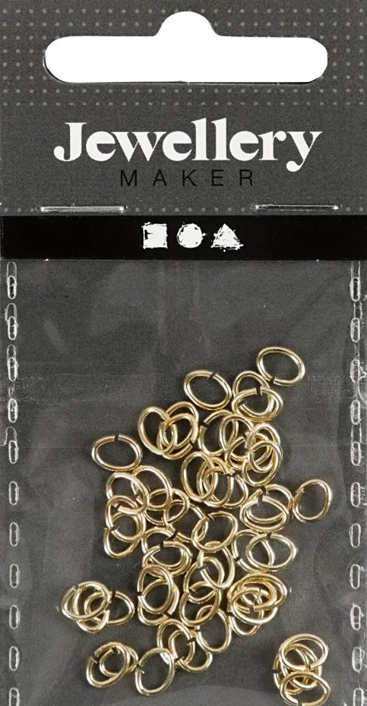 Ei merkkiä Askartelutarvikkeet<Valirengas 2,5*4Mm, Kullanvarinen 50Kpl