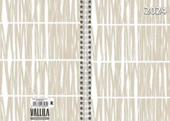 Vallila Kalenterit>Vuosikalenteri A5 Heinikko 2024