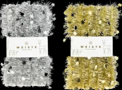 Weiste Sesonkijuhlatarvikkeet>Tahtipunoslajitelma 60Mmx3M/Nippu Kulta Ja Hopea